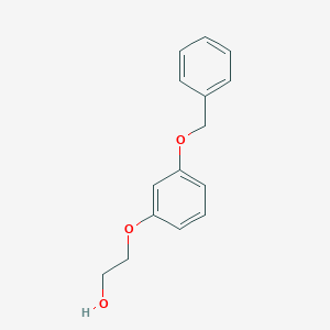 molecular formula C15H16O3 B8339881 2-(3-Benzyloxyphenoxy)ethanol 