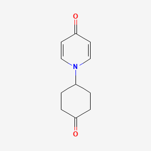 1-(4-oxo-cyclohexyl)-1H-pyridin-4-one