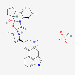 molecular formula C33H45N5O8S B8339894 Ergocryptinine methanesulfonate CAS No. 74137-66-9