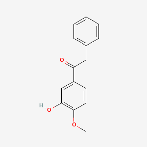 3-Hydroxy4-methoxyphenyl-2-phenyl-ethanone