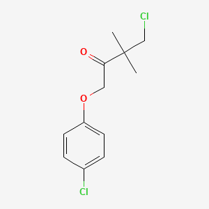 1-(p-Chlorophenoxy)-3,3-dimethyl-4-chloro-2-butanone