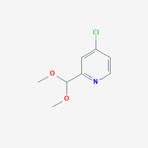4-Chloro-2-dimethoxymethyl-pyridine