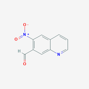 6-Nitroquinolin-7-carbaldehyde