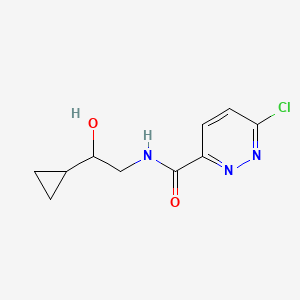 6-CHLOROPYRIDAZINE-3-CARBOXYLIC Acid (2-CYCLOPROPYL-2-HYDROXYETHYL)AMIDE