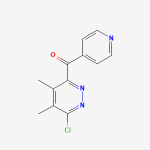 (6-Chloro-4,5-dimethyl-pyridazin-3-yl)-pyridin-4-yl-methanone