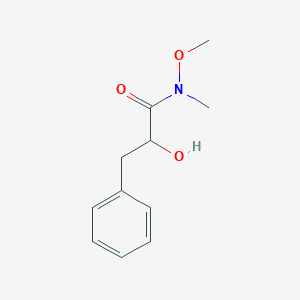 N-Methyl-N-methoxy-2-hydroxy-3-phenylpropanamide