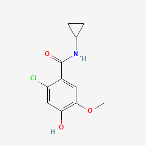 5-Chloro-4-cyclopropylaminocarbonyl-2-methoxyphenol