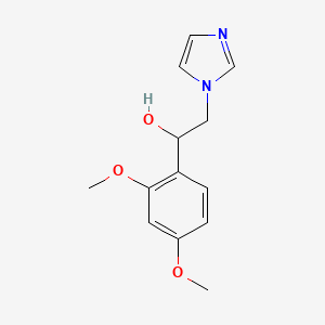 1-[2-Hydroxy-2-(2,4-dimethoxyphenyl)ethyl]imidazole