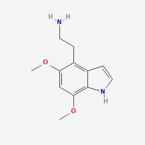 4-(2'-Aminoethyl)-5,7-dimethoxyindole
