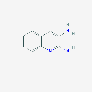 3-Amino-2-methylaminoquinoline