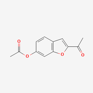 2-Acetyl-1-benzofuran-6-yl acetate