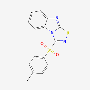 3-(4-Methylphenyl-sulfonyl)-1,2,4-thiadiazolo[4,5-a]benzimidazole