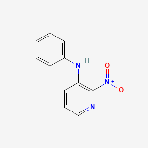molecular formula C11H9N3O2 B8340941 (2-Nitropyridin-3-yl)phenylamine 