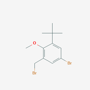5-Bromo-1-bromomethyl-3-tert-butyl-2-methoxybenzene
