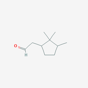 2-(2,2,3-Trimethylcyclopent-1-yl)acetaldehyde