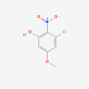 3-Chloro-5-methoxy-2-nitrophenol