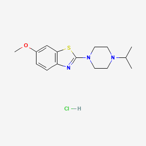 2-(4-Isopropylpiperazin-1-yl)-6-methoxybenzothiazole, hydrochloride
