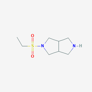 2-ethylsulfonyl-3,3a,4,5,6,6a-hexahydro-1H-pyrrolo[3,4-c]pyrrole