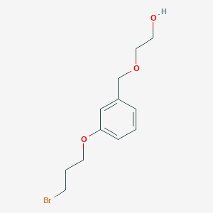 2-(3-(3-Bromopropoxy)benzyloxy)ethanol