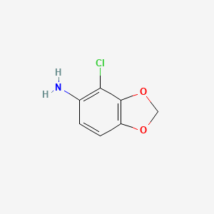 4-Chlorobenzo[d][1,3]dioxol-5-amine
