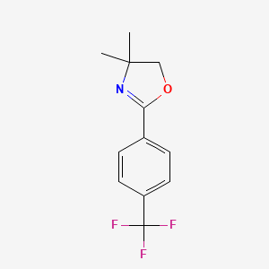 2-(4-Trifluoromethylphenyl)-4,4-dimethyl-4,5-dihydro-oxazole