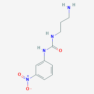 1-(3-Amino-propyl)-3-(3-nitro-phenyl)-urea