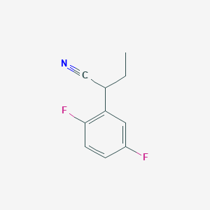Rac-2-(2,5-difluoro-phenyl)-butyronitrile