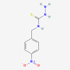 molecular formula C8H10N4O2S B8341637 4-(4-Nitrobenzyl)-3-thiosemicarbazide 