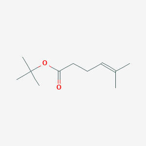 molecular formula C11H20O2 B8341791 5-Methyl-4-hexenoic acid tert-butyl ester 