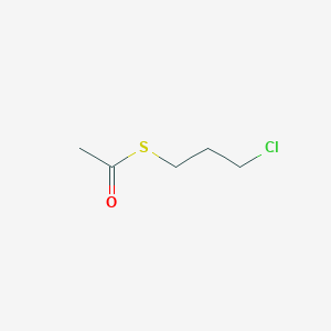 molecular formula C5H9ClOS B083419 S-(3-Chloropropyl) ethanethioate CAS No. 13012-54-9