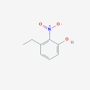molecular formula C8H9NO3 B8341947 2-Ethyl-6-hydroxy-1-nitrobenzene 