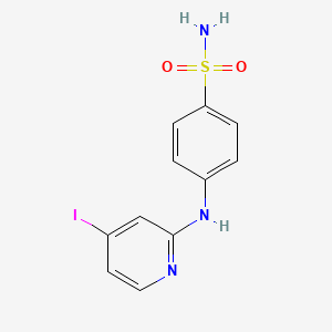4-((4-Iodopyridin-2-yl)amino)benzenesulfonamide