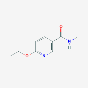molecular formula C9H12N2O2 B8342099 6-Ethoxy-N-methylnicotinamide 