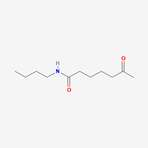 molecular formula C11H21NO2 B8342365 6-Oxoheptanoic Acid n-Butylamide 