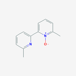 molecular formula C12H12N2O B8342426 6,6'-Dimethyl-2,2'-bipyridine-N-oxide 