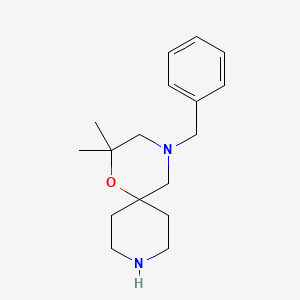 2-Benzyl-4,4-dimethyl-5-oxa-2,9-diazaspiro[5.5]undecane