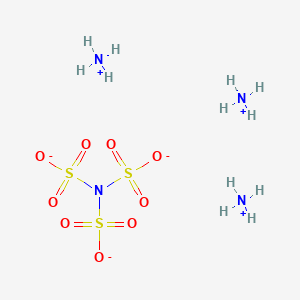 molecular formula H12N4O9S3 B8342577 Triammonium nitridotrisulfate 