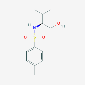 molecular formula C12H19NO3S B8342634 (S)-2-(Tosylamino)-3-methyl-1-butanol 