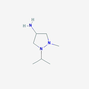 4-Amino-1-isopropyl-2-methylpyrazolidine