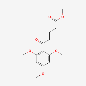 Methyl 5-oxo-5-(2,4,6-trimethoxyphenyl)pentanoate