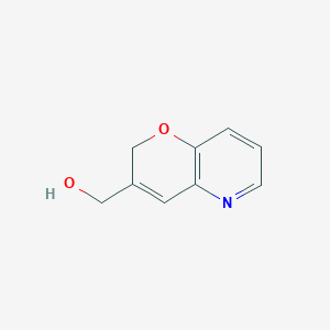 molecular formula C9H9NO2 B8342888 2H-Pyrano[3,2-b]pyridine-3-methanol 