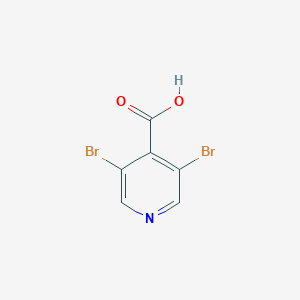 molecular formula C6H3Br2NO2 B083429 3,5-Dibromopyridine-4-carboxylic acid CAS No. 13958-91-3