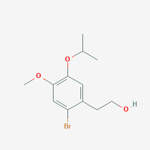 2-(2-Bromo-4-methoxy-5-isopropoxyphenyl)ethanol