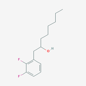 molecular formula C14H20F2O B8343016 1-(2,3-Difluorophenyl)-octan-2-ol 