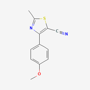 4-(4-Methoxy-phenyl)-2-methyl-thiazole-5-carbonitrile