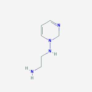 molecular formula C6H12N4 B8343084 N-(Pyrimidin-1-yl)ethylenediamine 