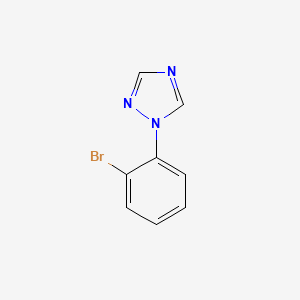 B8343090 1-(2-bromophenyl)-1H-1,2,4-triazole CAS No. 375857-97-9