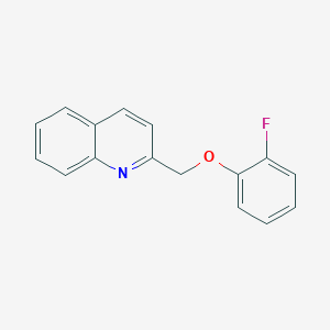 2-[(2-Fluorophenoxy)methyl]quinoline