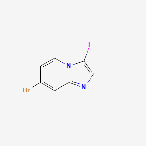 7-Bromo-3-iodo-2-methylimidazo[1,2-a]pyridine