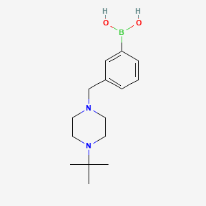 3-(4-tert-Butyl-piperazin-1-ylmethyl)-phenyl boronic acid